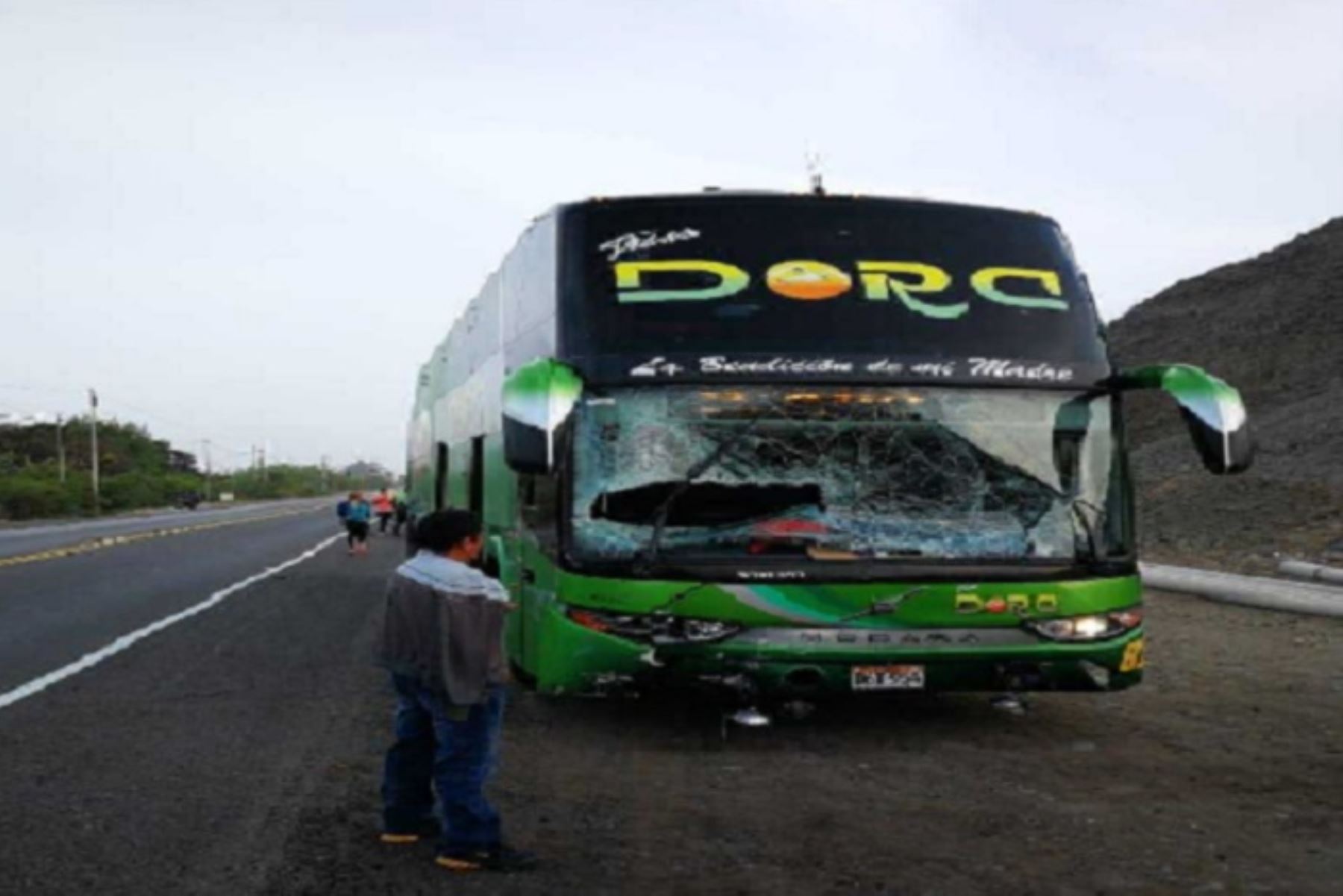 Huarmey: conductor de mototaxi falleció tras accidente en la Panamericana Norte