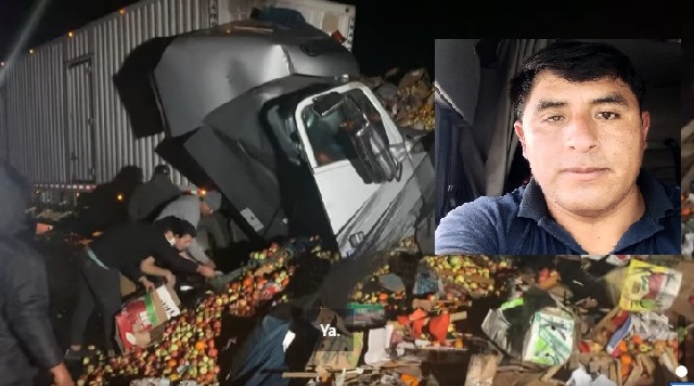 Chofer muere en violento accidente en la Panamericana Norte en Casma