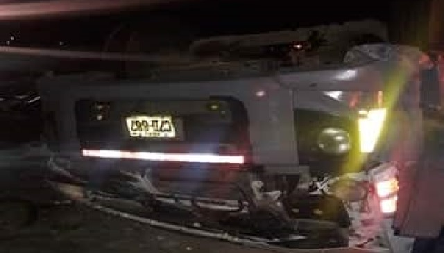 Chofer encontró trágica muerte en el Panamericana Norte, a la altura del Óvalo de Tortugas en Casma