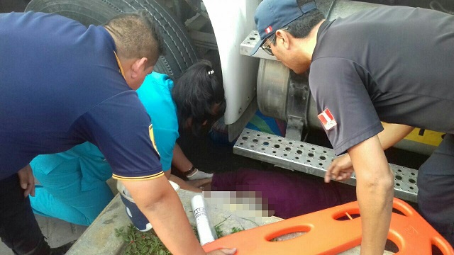 Anciana murió atropellada en la avenida Enrique Meiggs en Chimbote