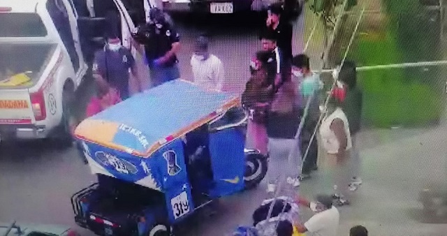 Chofer atropella con su camioneta a un mototaxista y se da a la fuga en Chimbote