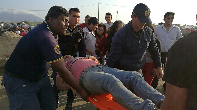 Colombiano salvó de morir en aparatoso accidente de tránsito en Chimbote
