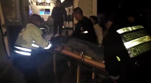 Motociclista sufre aparatoso accidente en la avenida Industrial de Chimbote