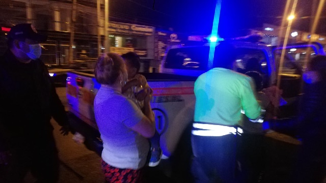 Dos menores salvan de morir tras ser impactado el colectivo donde se transportaban en Chimbote