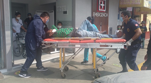 Dos heridos, entre ellos un menor de edad, en choque de bus y cuatrimoto en Chimbote