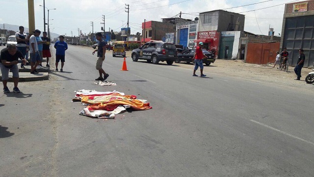 Dos mujeres pierden la vida en fatales accidentes en la avenida Enrique Meiggs en Chimbote