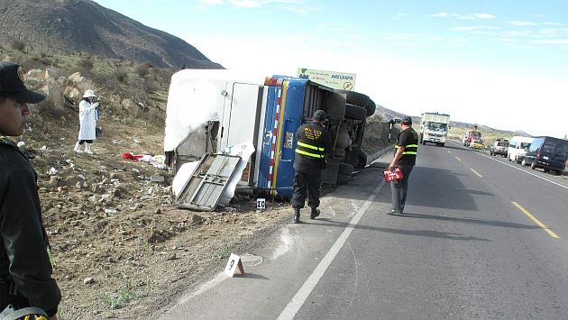 Nepeña: Triple choque en la carretera Panamericana deja un herido