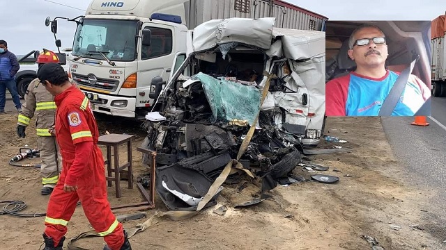 Áncash: chofer murió en un fatal accidente en la Panamericana Norte, en Casma