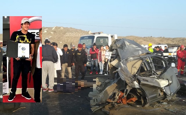 Chimbote: joven muere y sus 4 amigos quedan heridos graves en violento accidente a la altura de Besique
