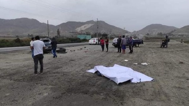 Trabajador de empresa de publicidad muere en fatal accidente en Guadalupito