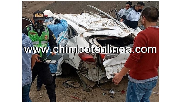 Conocida comerciante de Huarmey muere en fatal accidente en la Panamericana Norte