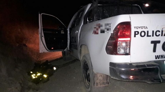 Patrullero se despistó y chocó contra un poste de concreto en la carretera Chimbote-Moro y dejó 4 heridos