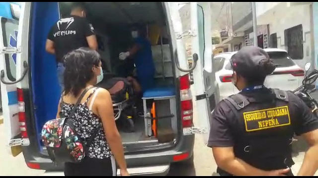 Una mujer fue embestida por una combi en el distrito de Nepeña
