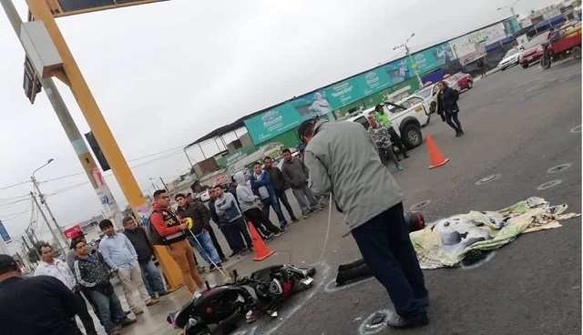 Motociclista perdió la vida en un fatal accidente en la avenida Pacífico en Nuevo Chimbote