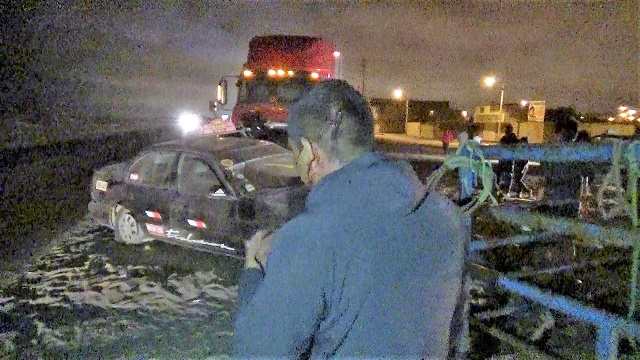 Chofer resultó herido tras ser impactado su vehículo por un tráiler en Nuevo Chimbote