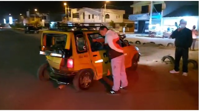 Chofer se queda dormido y choca violentamente auto en Nuevo Chimbote