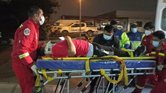 Nuevo Chimbote: esposos y su bebé salvan de morir en triple choque en la Panamericana Norte