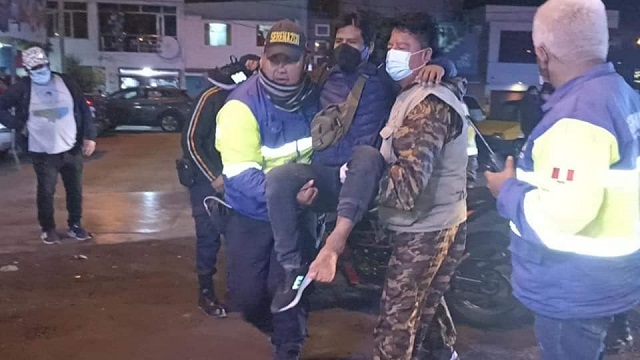 Motociclistas chocan sus unidades y resultan heridos en Nuevo Chimbote