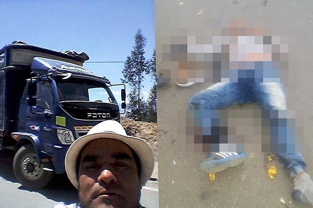 Pallasca: Hermano del alcalde de Tauca atropella con su camión a motociclista, lo mata y se fuga
