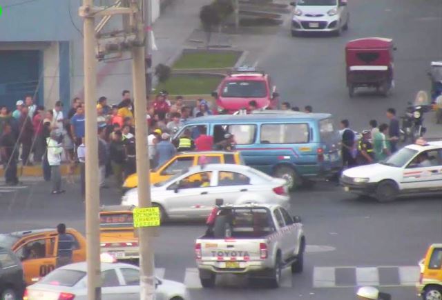 Chimbote: dos accidentes en avenida Pardo en menos de 24 horas