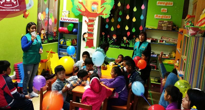 Chimbote: Municipalidad realiza actividades por derechos de los niños y adolescentes