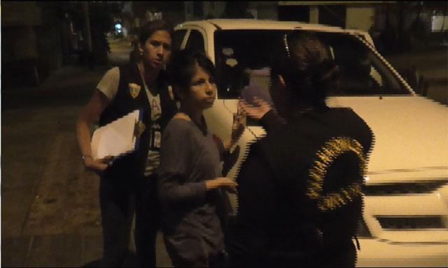 Activista de Movadef se tragó chip telefónico al momento de ser intervenida