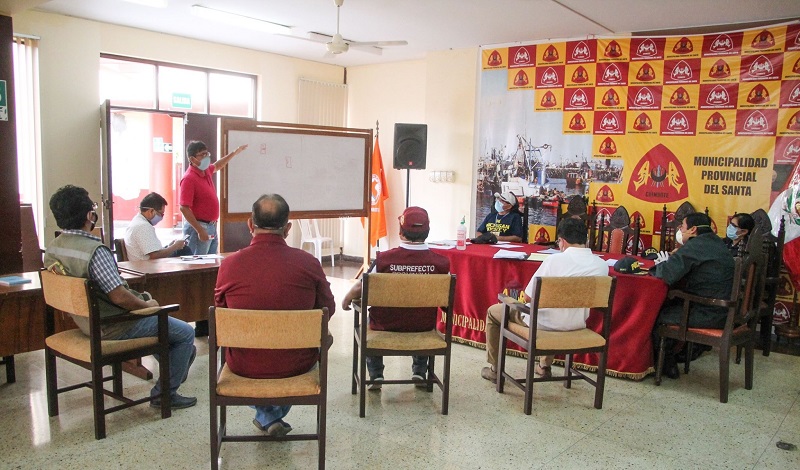 Acuerdan establecer cinco zonas de control y desinfección para evitar propagación del covid-19