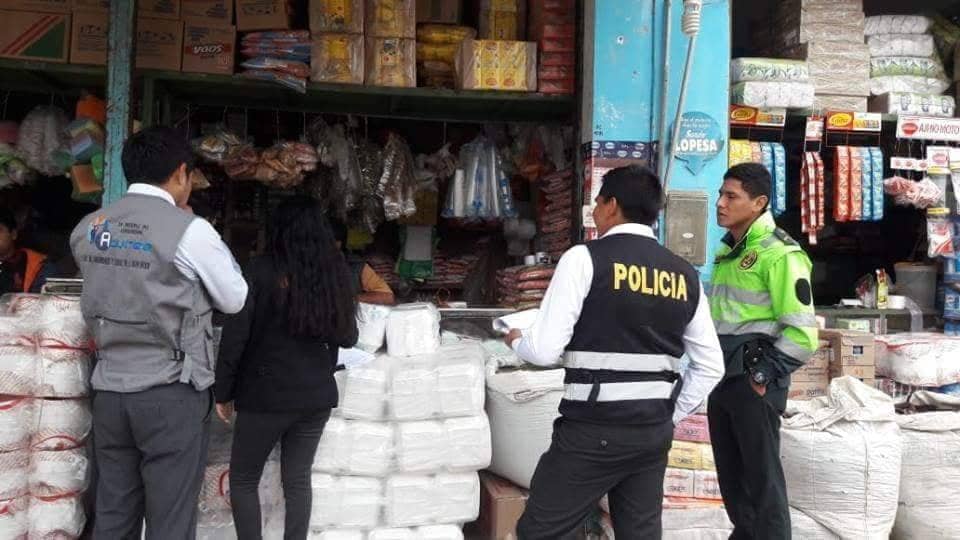 Chimbote: En mercado La Perla detectan venta de sal "bamba" o adulterada 