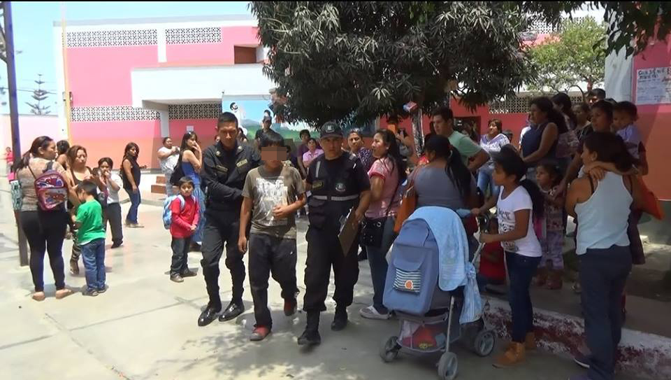 Nuevo Chimbote: adolescente es acusado de presuntos tocamientos a una escolar