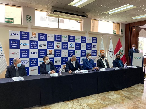 ‘Unión de gremios del Perú’ pide garantizar gobernabilidad y estabilidad para enfrentar crisis sanitaria y reactivar economía del país