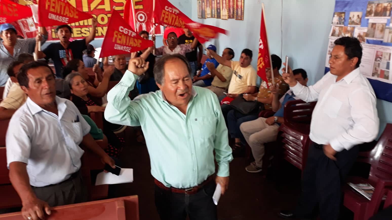   Chimbote: esperan que presidente de la República apruebe Ley de Negociaciones Colectivas