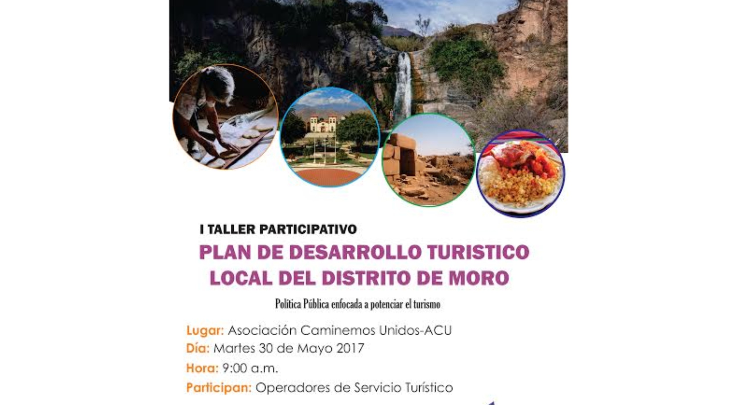 Municipalidad de Moro diseñará plan de desarrollo turístico local