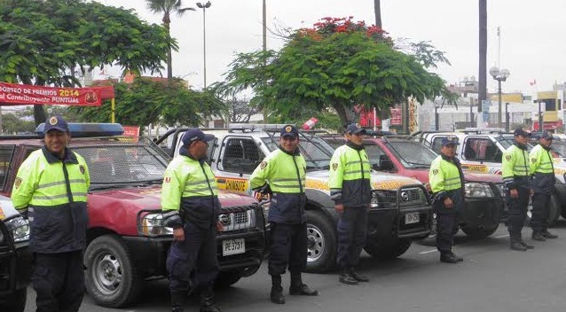  Ciento 64 agentes de seguridad ciudadana redoblarán turnos por Fiestas Patrias