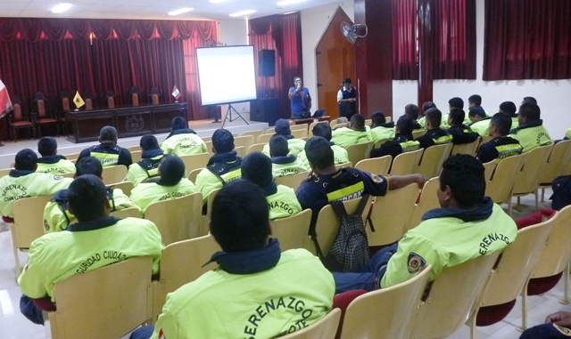  Efectivos de serenazgo son capacitados en arresto ciudadano