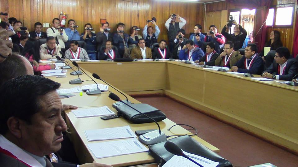 Áncash: otra vez se suspende vacancia del preso exgobernador  Waldo Ríos Salcedo