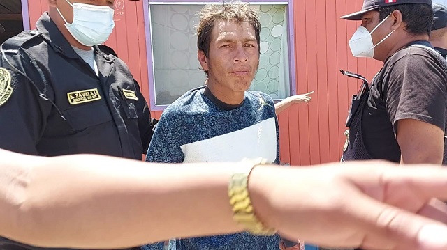 Policías detienen a sujeto por golpear y causar lesiones a su conviviente