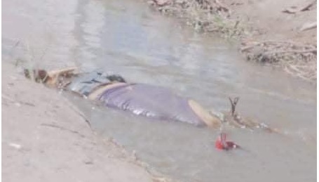 Agricultor aparece muerto en canal de regadío en el sector La Campiña en Chimbote