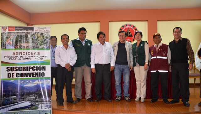 Agricultores de Macate accederán a préstamo para mejorar cultivos