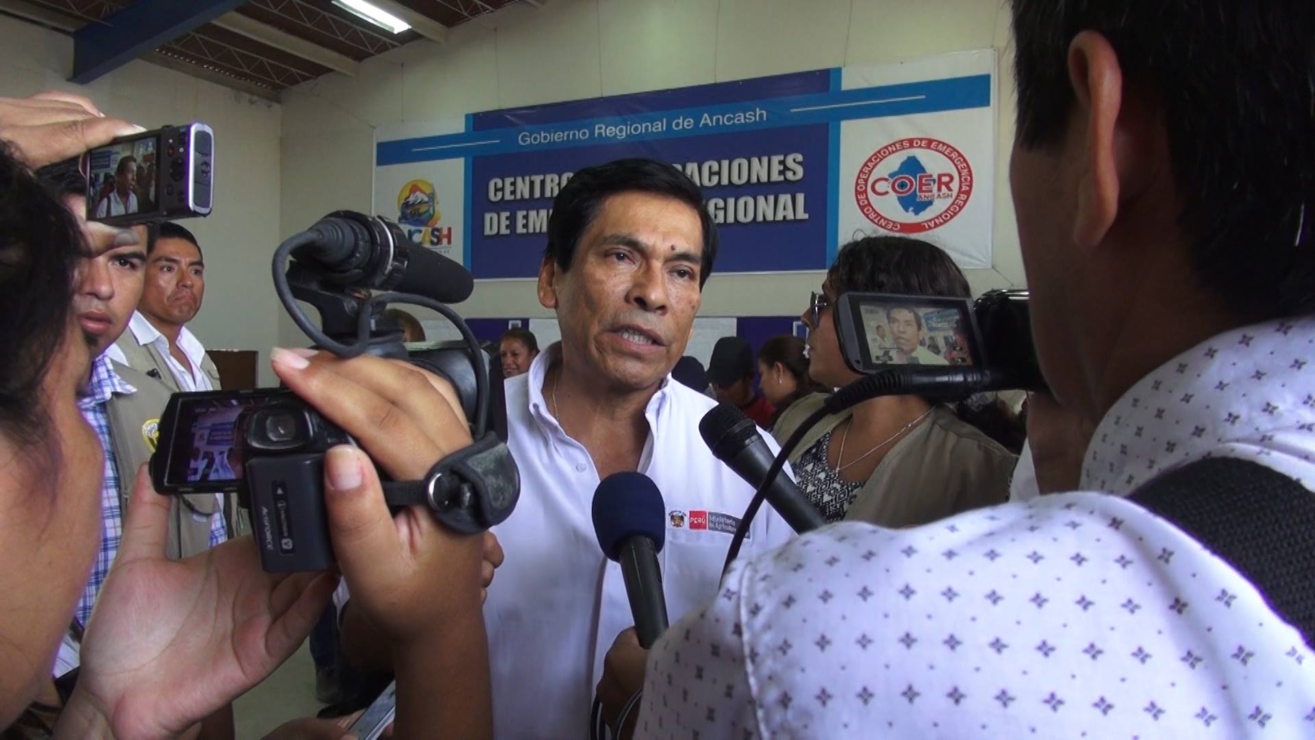 Chimbote: ministro de Agricultura lamenta que no hayan empadronado a agricultores damnificados