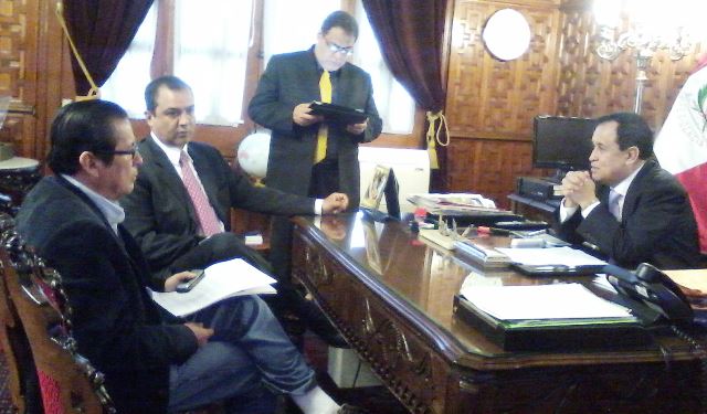 Alcalde Gasco se reunió con altas autoridades del Gobierno