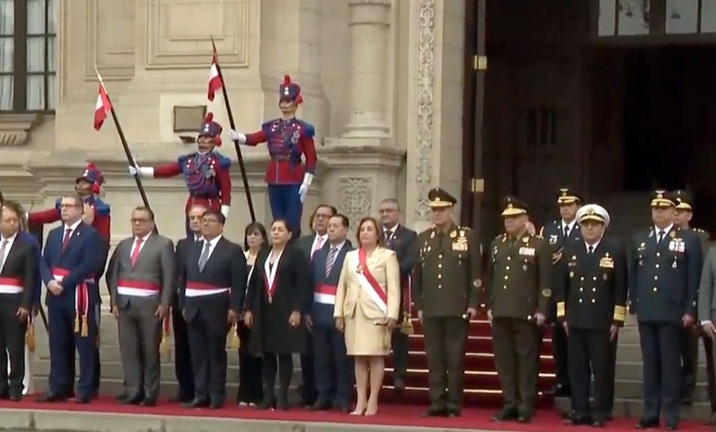 Presidenta Boluarte anuncia proyecto de ley para la defensa de la soberanía nacional