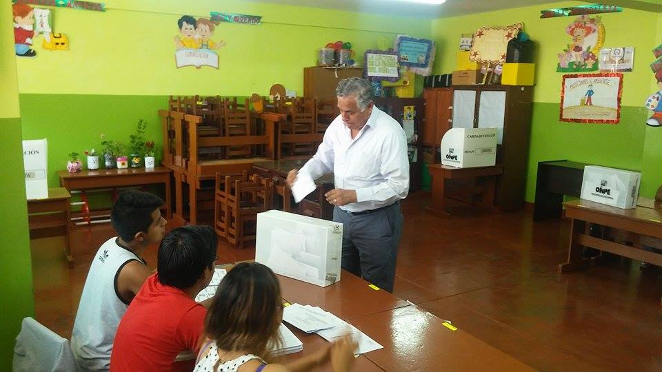 Alcalde Julio Cortez: “espero que no se elijan congresistas como Benitez”