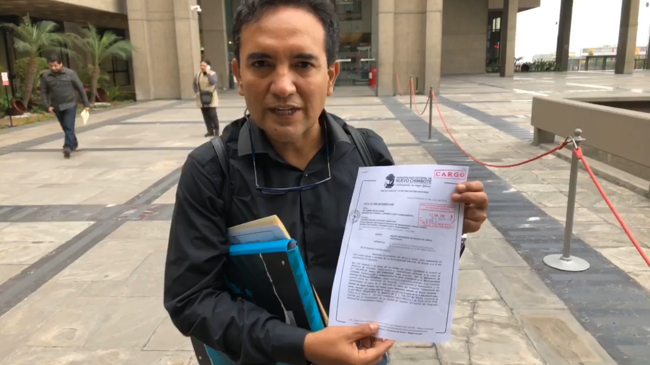 Alcalde de Nuevo Chimbote califica como deficiente el servicio de EPS Sedachimbote