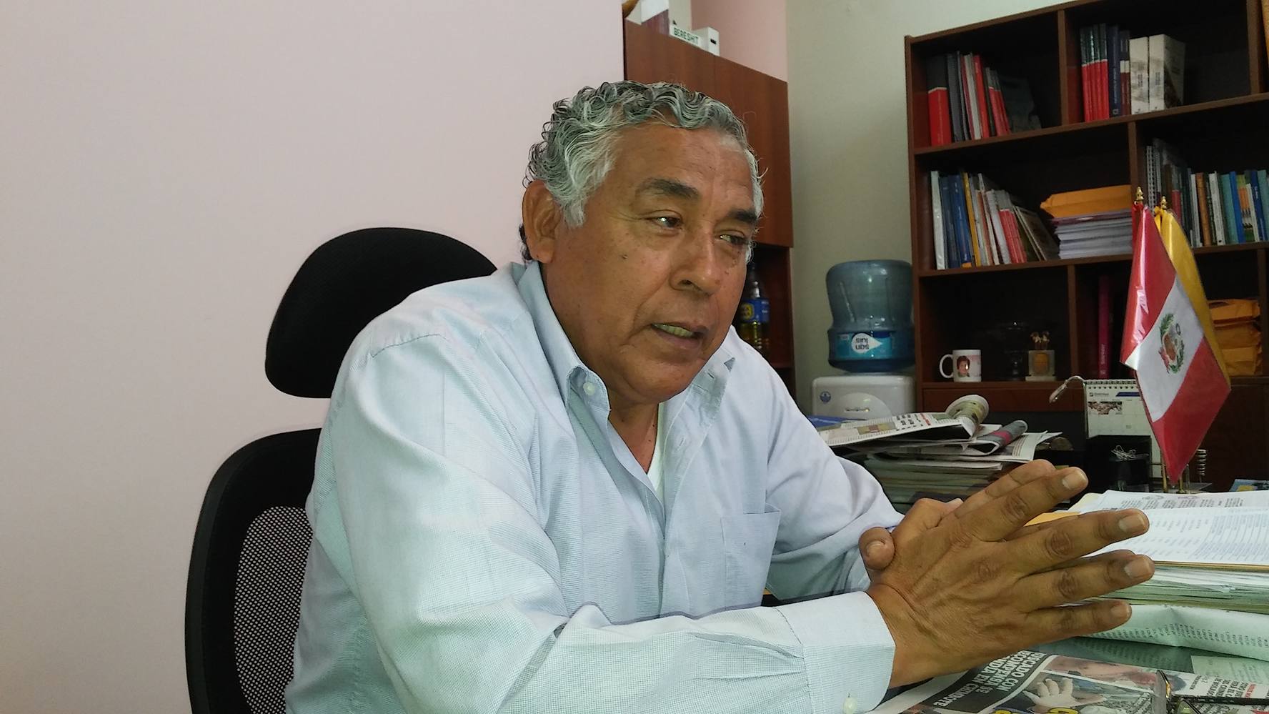 Chimbote: alcalde asegura sanción para responsables del desplome de paradero