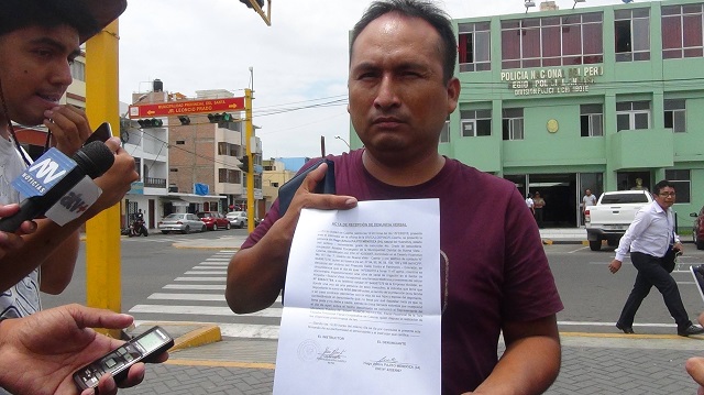 Alcalde de Buenavista Alta en Casma pide protección policial ante extorsión y amenazas de muerte