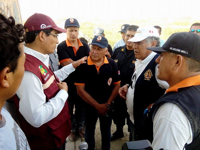 Alcalde pide al GRA que inicie acciones de prevención por lluvias torrenciales y huaycos en el Santa
