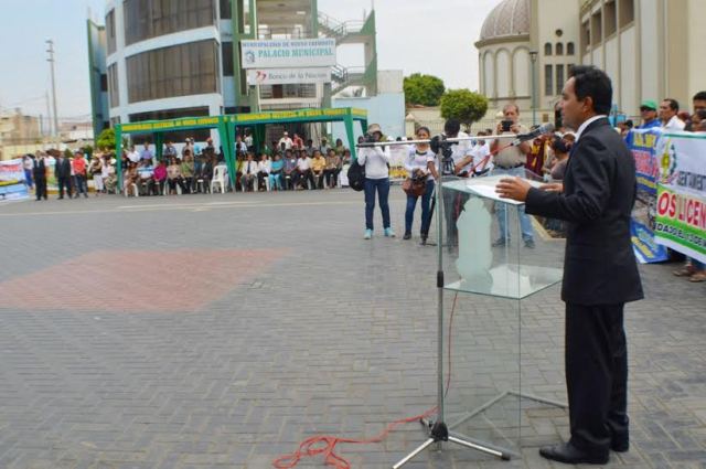 Grupo Interbank condiciona entrega de terrenos destinados a obras públicas en Nuevo Chimbote