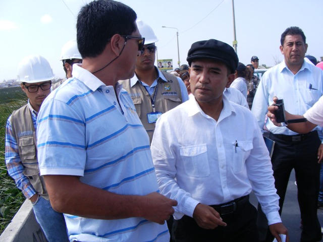 Alcalde de Nuevo Chimbote pide a Ollanta maquinaria para descolmatar río Lacramarca