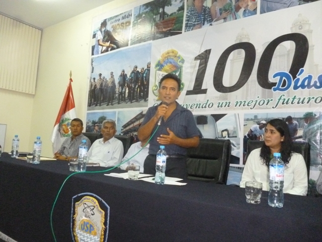 Alcalde de Nuevo Chimbote: “El logro más importante son los 40 millones de soles para obras”