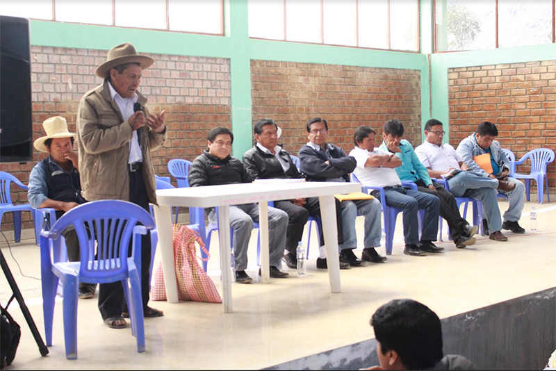 Alcalde de Quillo hizo rendición de cuentas de sus 7 años de gestión ante comunidades